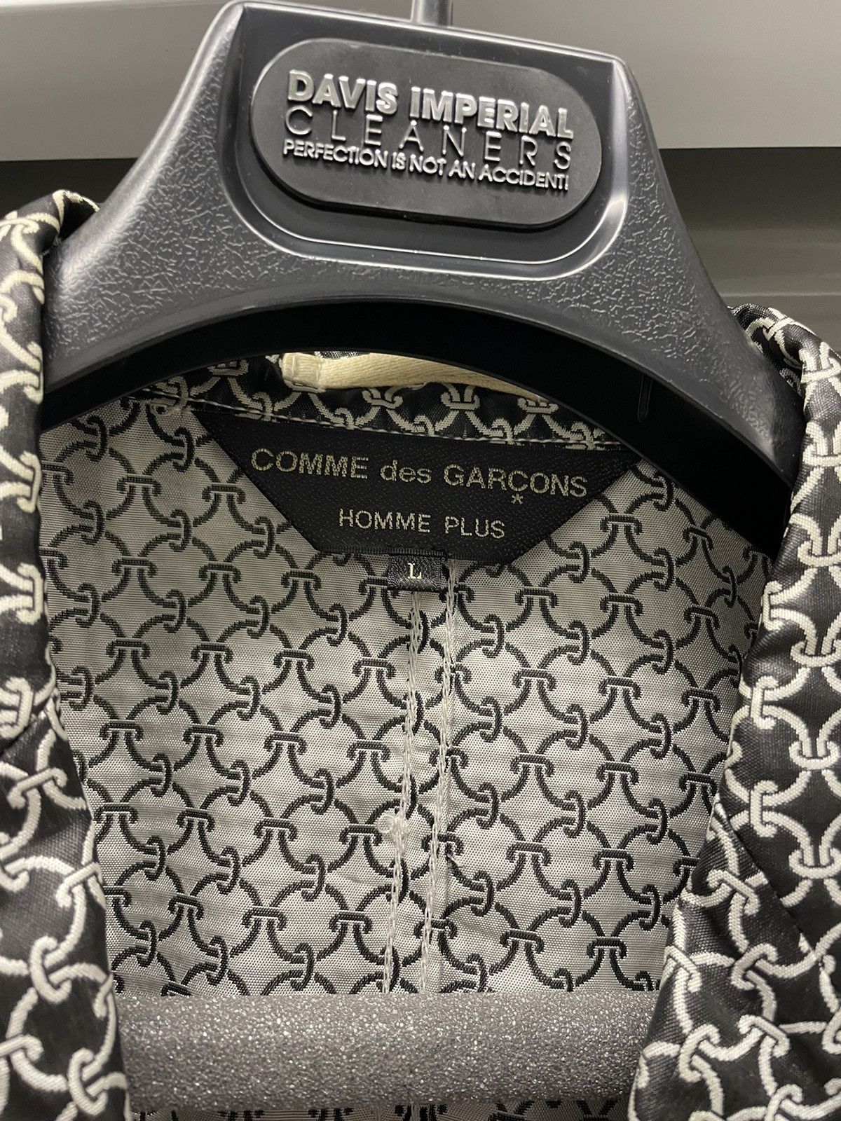Comme des Garcons Homme Plus Comme des Garçons Homme Plus Woven Nylon Blazer Size US L / EU 52-54 / 3 - 4 Thumbnail