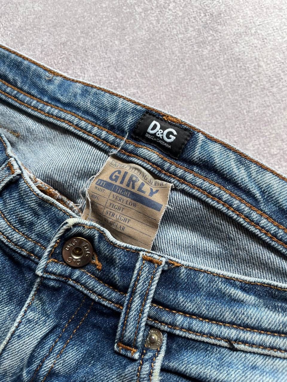 Dolce & Gabbana Vintage Dolce & Gabbana Baggy Avantgarde Jeans Y2K 26 Size 26" / US 2 / IT 38 - 8 Thumbnail