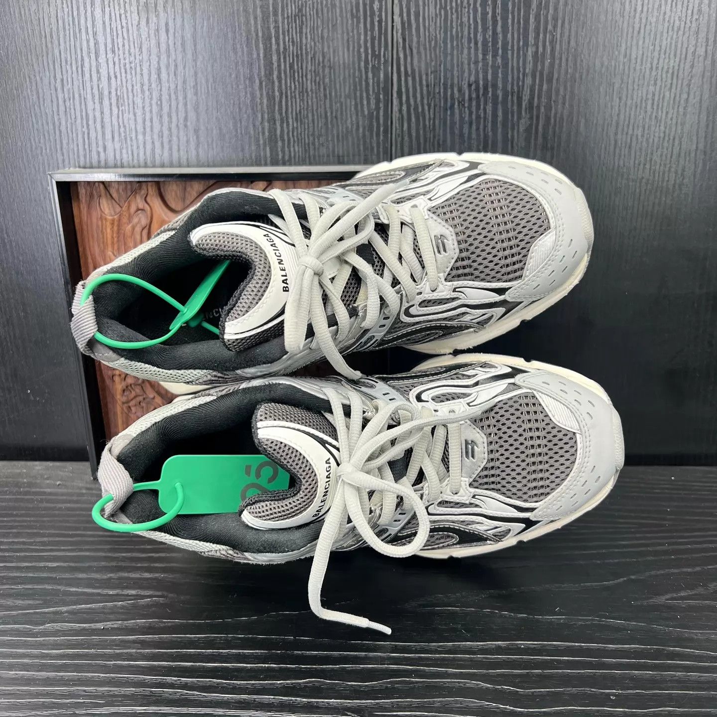 Balenciaga Balenciaga x-pander Gray 38 Mint Original Box Size US 8 / IT 38 - 8 Thumbnail