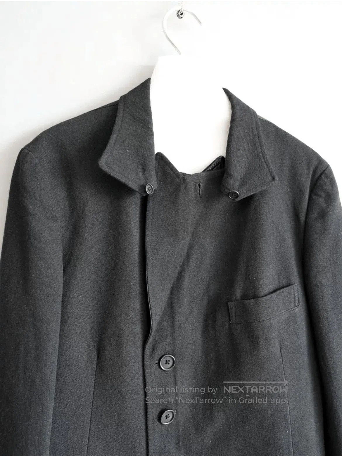 Yohji Yamamoto Sz 2 Yohji Yamamoto Pour Homme 13AW Leather Joint Jacket. Size US M / EU 48-50 / 2 - 4 Thumbnail