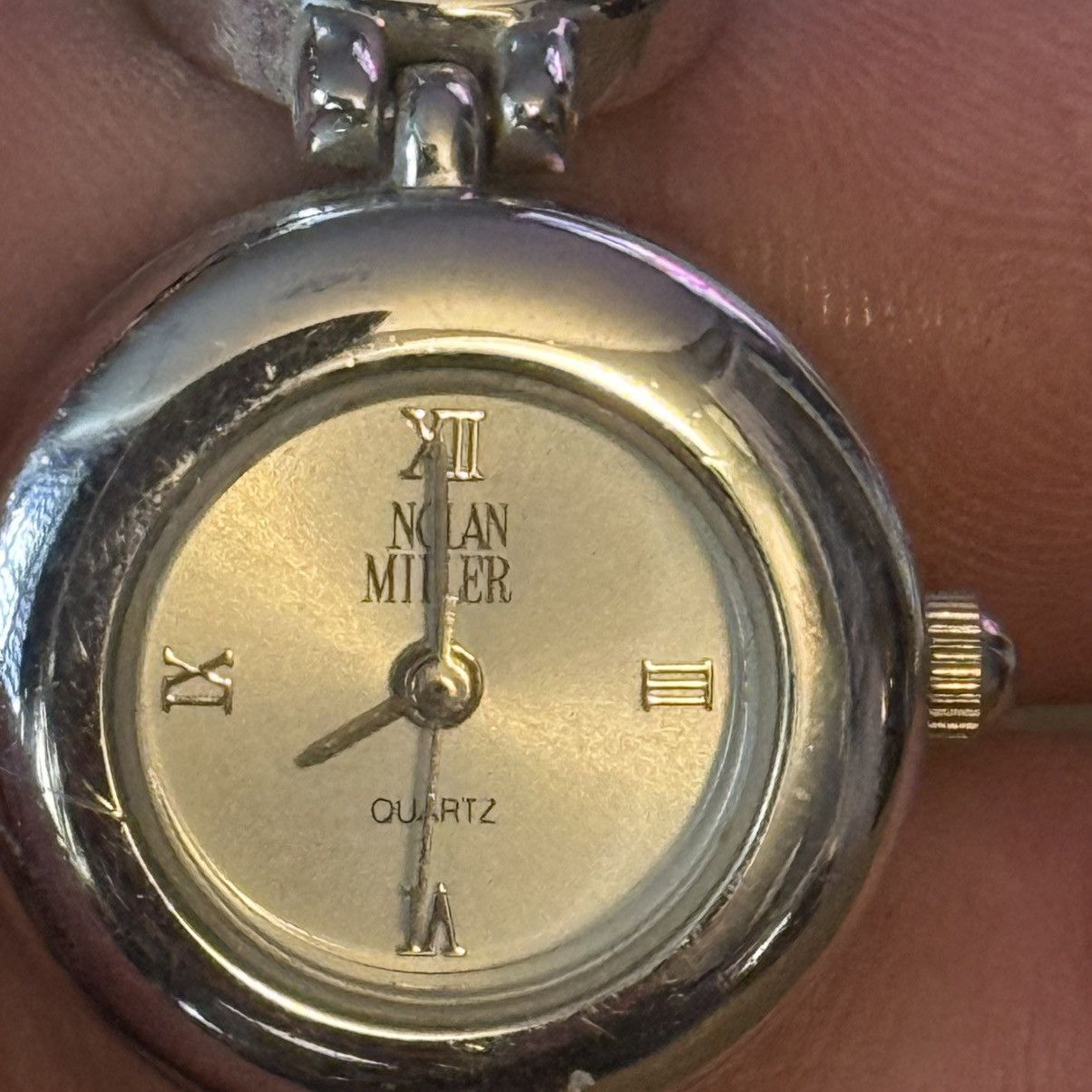 Other Nolan Miller silver purple gemstone quartz watch Size ONE SIZE - 4 Thumbnail