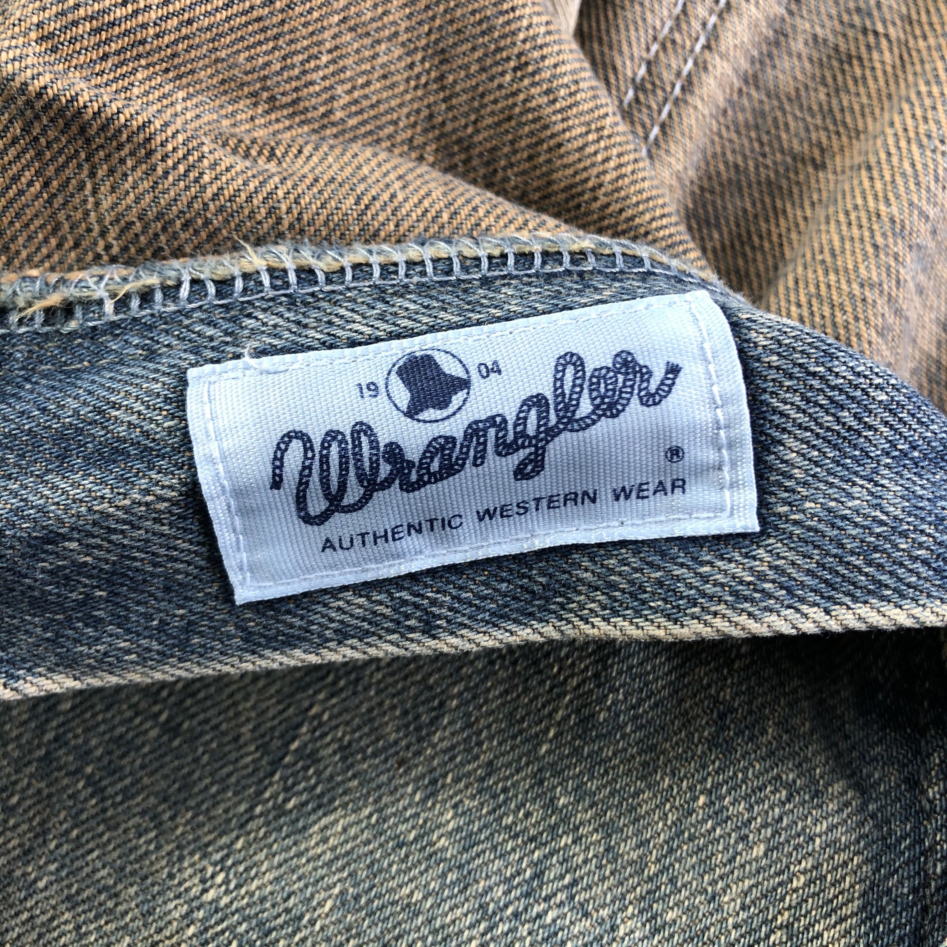 Vintage Vintage Wrangler Selvedge Jeans-JM3684 Size US 33 - 8 Thumbnail