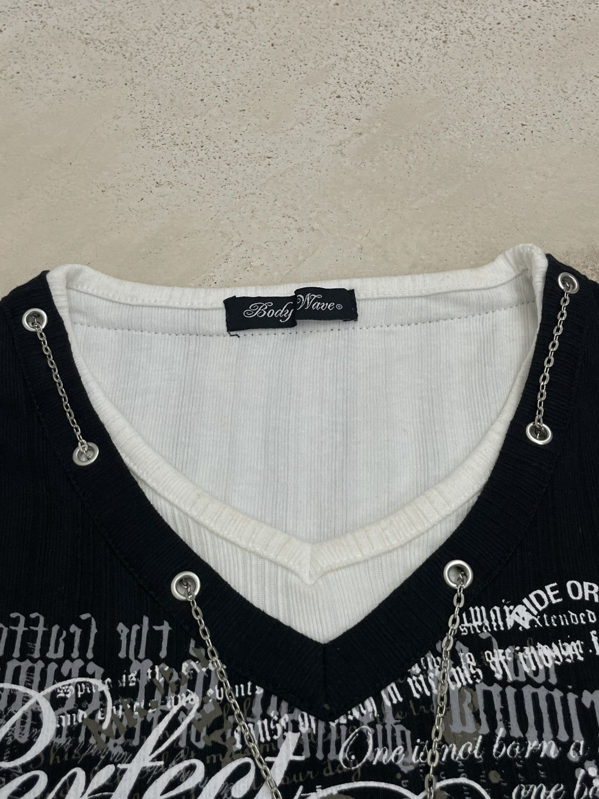 Affliction Body Wave Y2K Layer Affliction Chain Cyber AK47 Wording Size US L / EU 52-54 / 3 - 9 Thumbnail