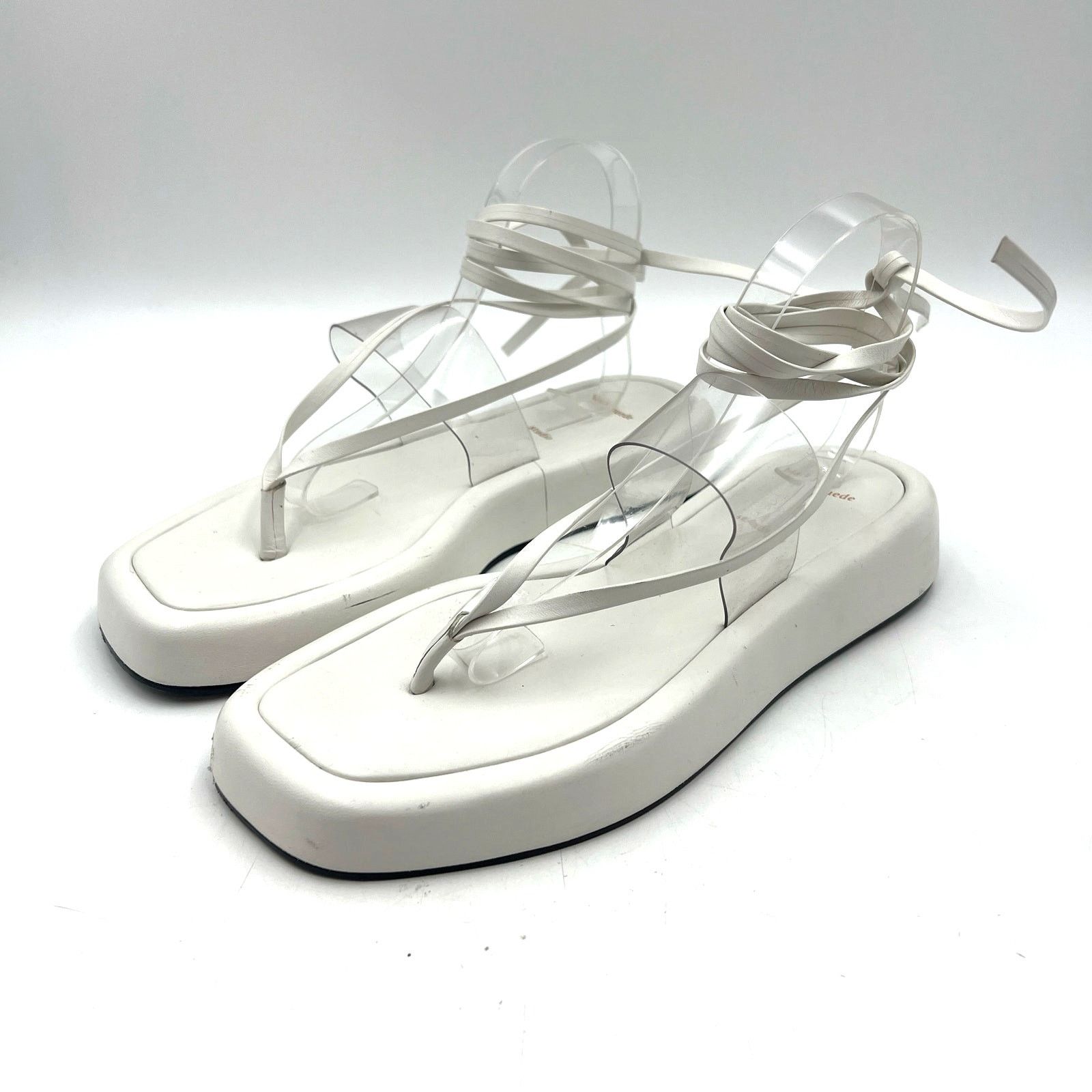 Other Black Suede Studio Callie Leather Platforms White Size US 11 / IT 41 - 2 Thumbnail