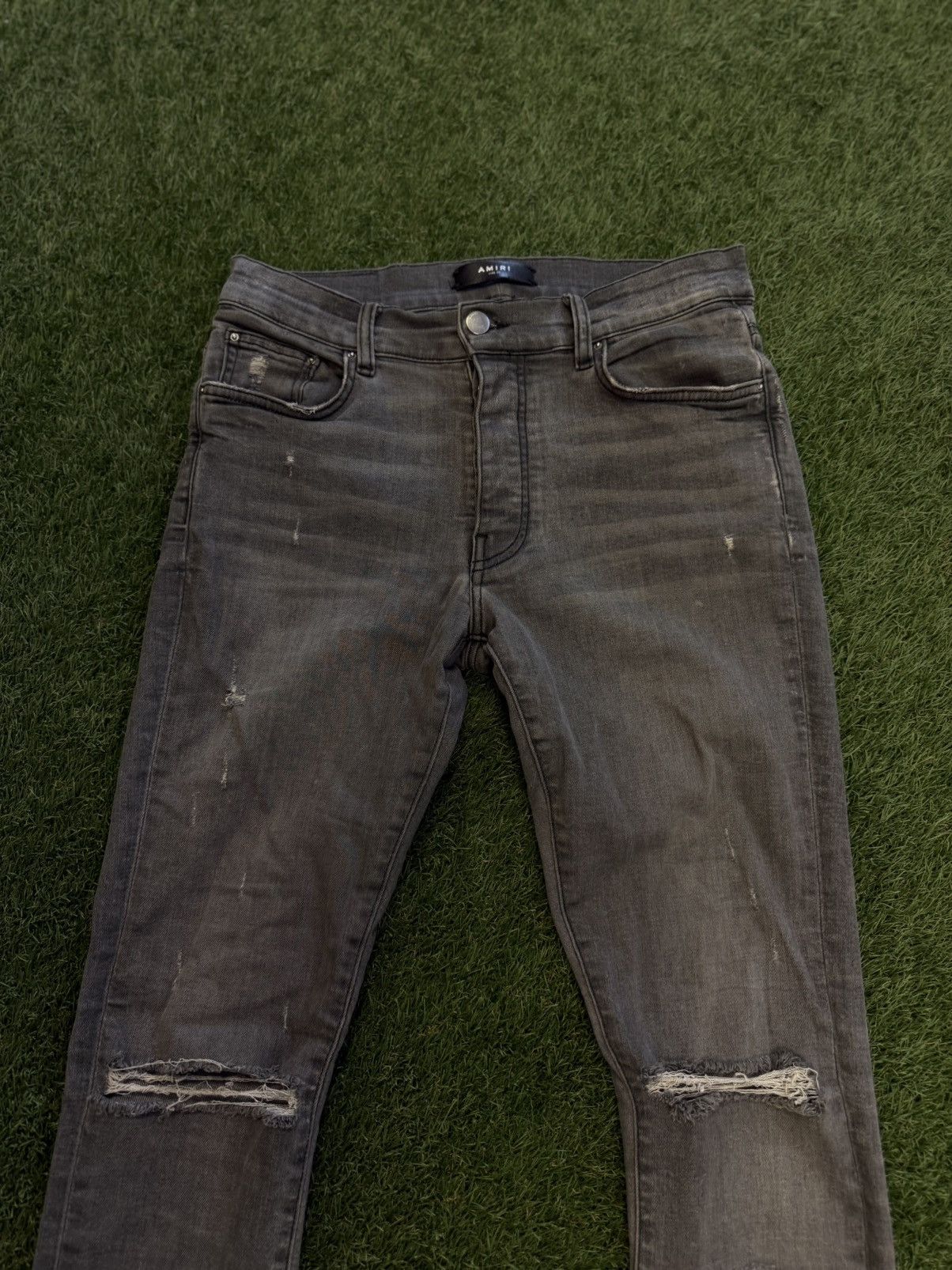 Amiri Amiri Jeans Grey Casual Pants Size 30 Clean 🧼 Size US 30 / EU 46 - 6 Thumbnail
