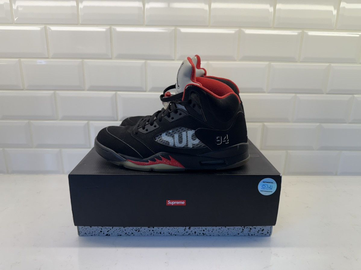 Jordan Brand × Supreme Air Jordan 5 Supreme Size US 9 / EU 42 - 4 Thumbnail