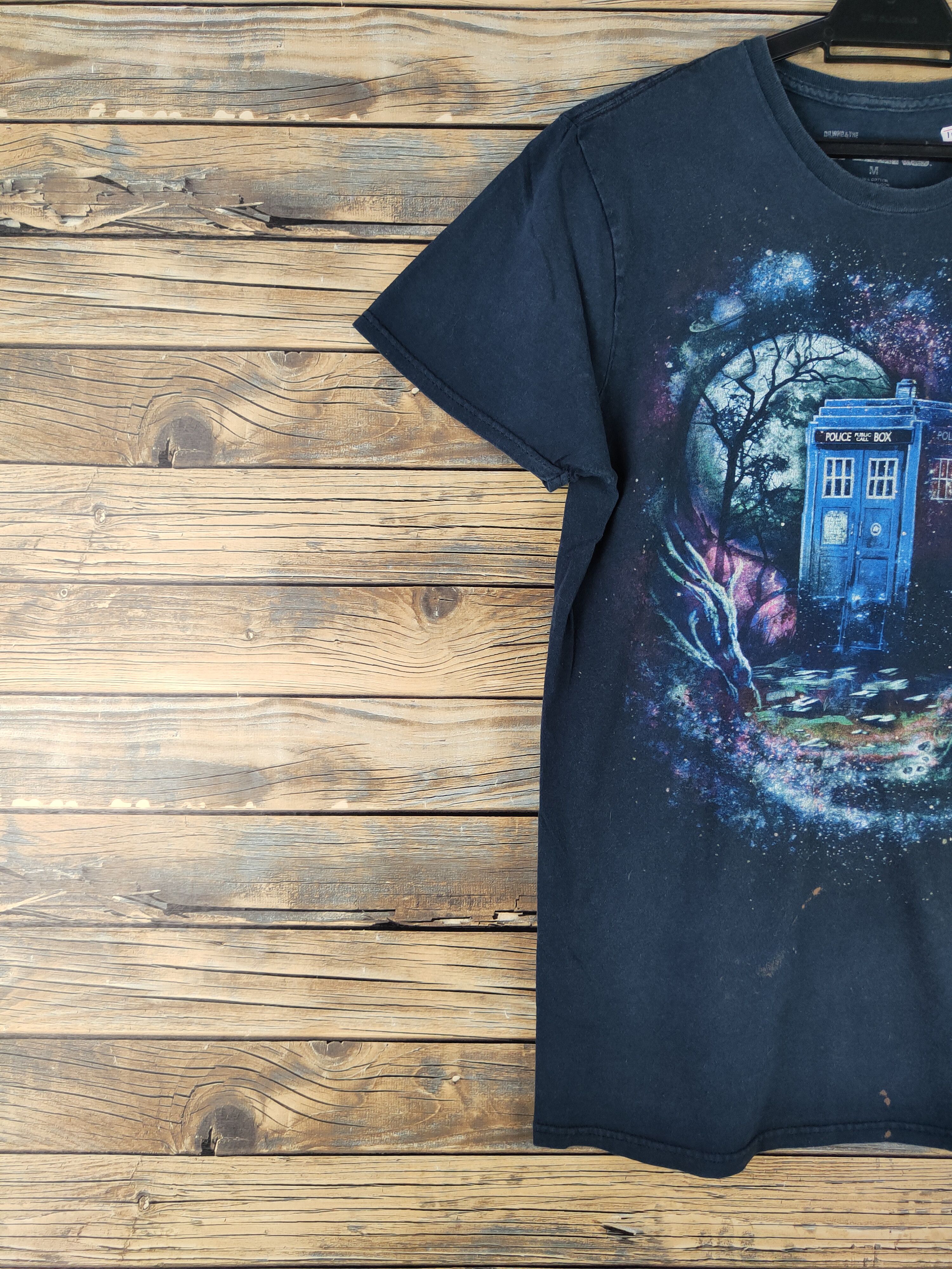 Japanese Brand DL Dr.Who&The Daleks movie Navy T-shirt #1020 Size US M / EU 48-50 / 2 - 4 Thumbnail