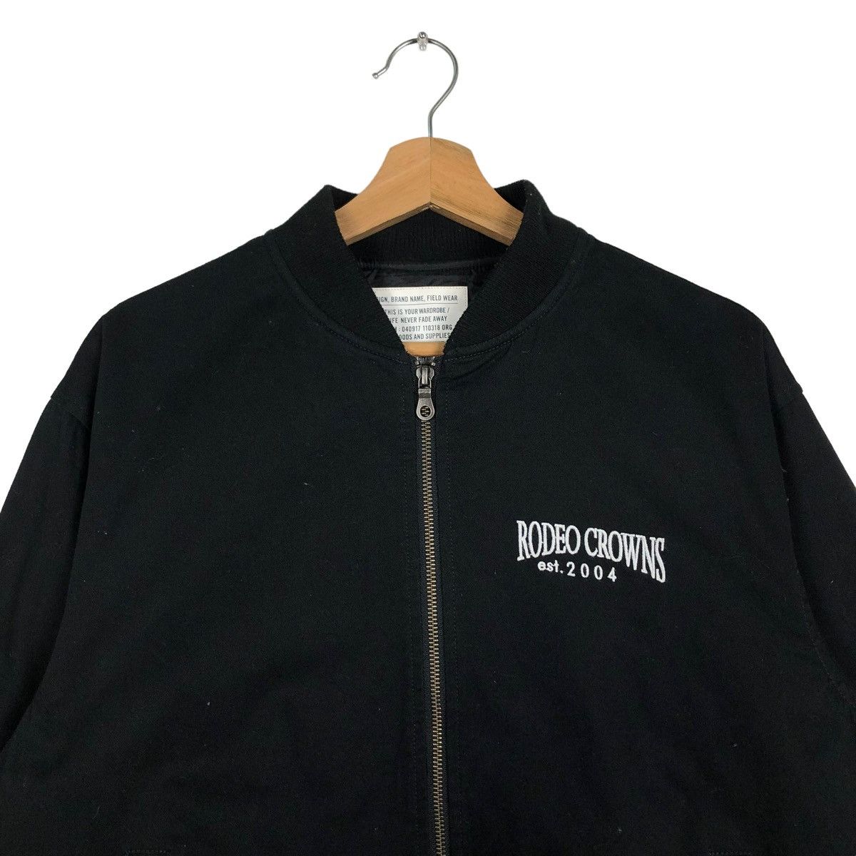 Cartoon Network 🔥Rare Bomber Jacket Rodeo Crowns Mickey Mouse Big Logo Size US M / EU 48-50 / 2 - 5 Thumbnail