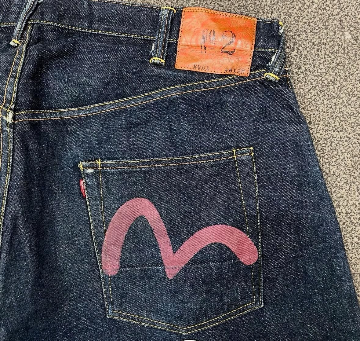 Evisu Evisu Yamane No.2 Lot 2002 Selvedge Denim Jorts Size US 42 / EU 58 - 4 Thumbnail