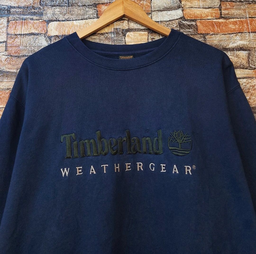 Timberland × Vintage Vintage Timberland Weathergear Sweatshirt Size US L / EU 52-54 / 3 - 2 Thumbnail