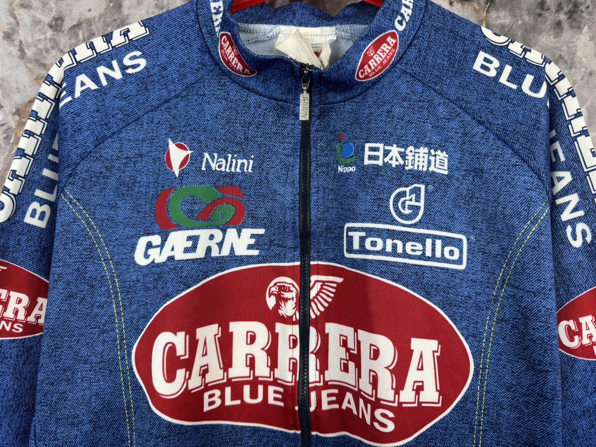 Carrera Men’s Carrera Blue Jeans Bike Jersey Jacket Cycling Size 6 Size US XL / EU 56 / 4 - 5 Thumbnail