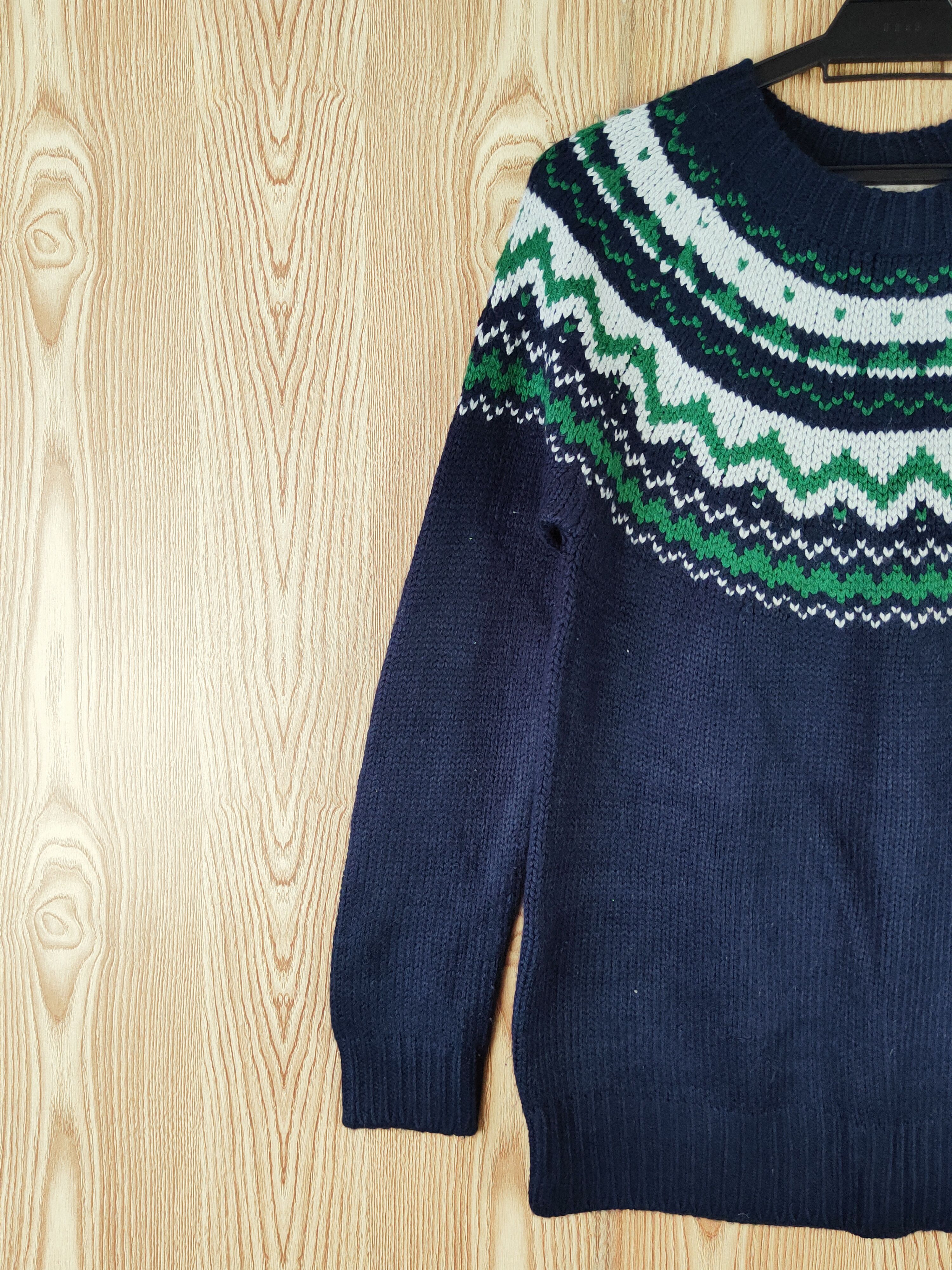 Japanese Brand Another Branch Navy Knitwear Sweatshirts #W660 Size US S / EU 44-46 / 1 - 3 Thumbnail