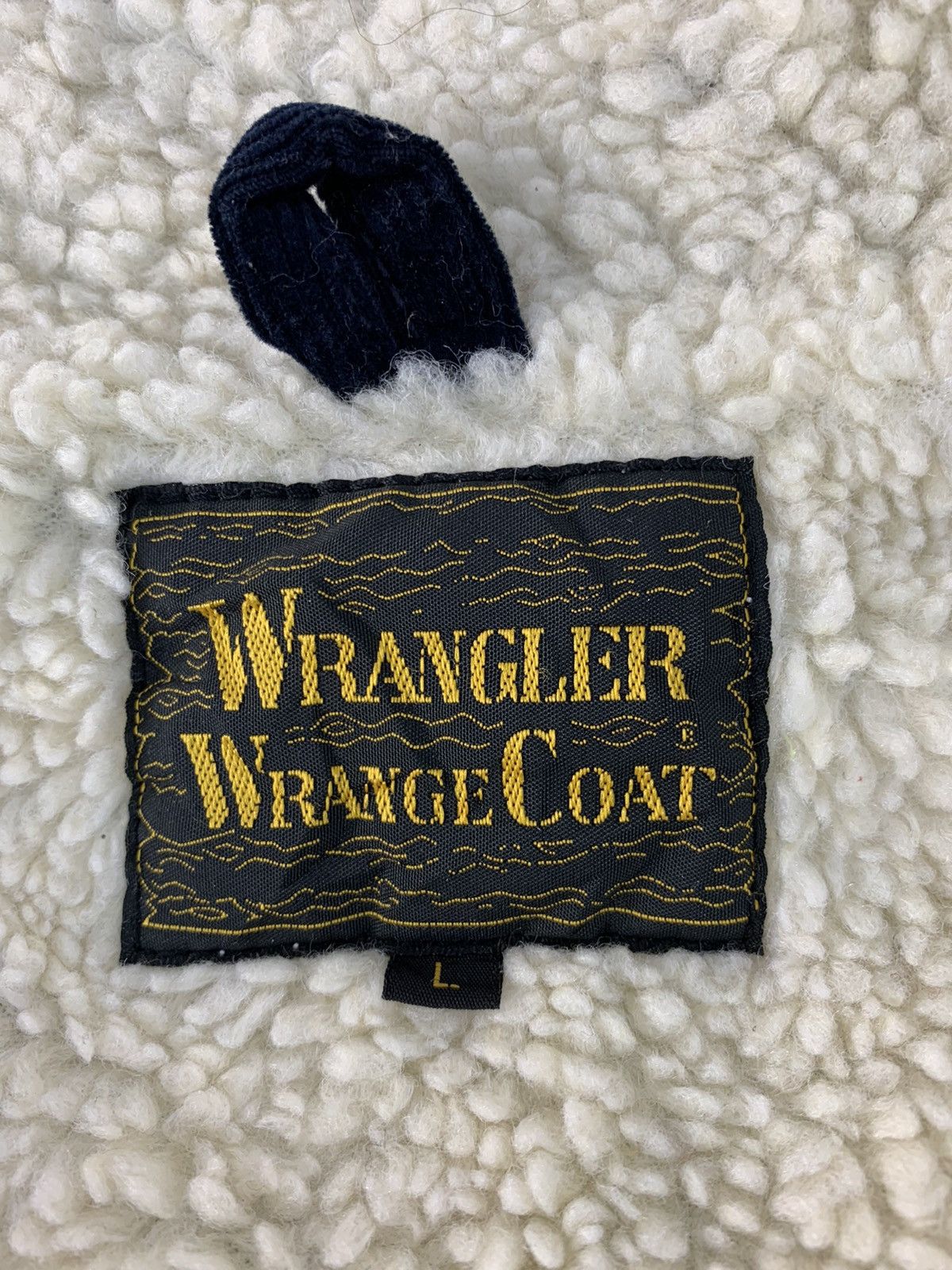 Wrangler Vintage Wrange Coat Shearling Corduroy Sherpa Jacket Size US L / EU 52-54 / 3 - 8 Thumbnail