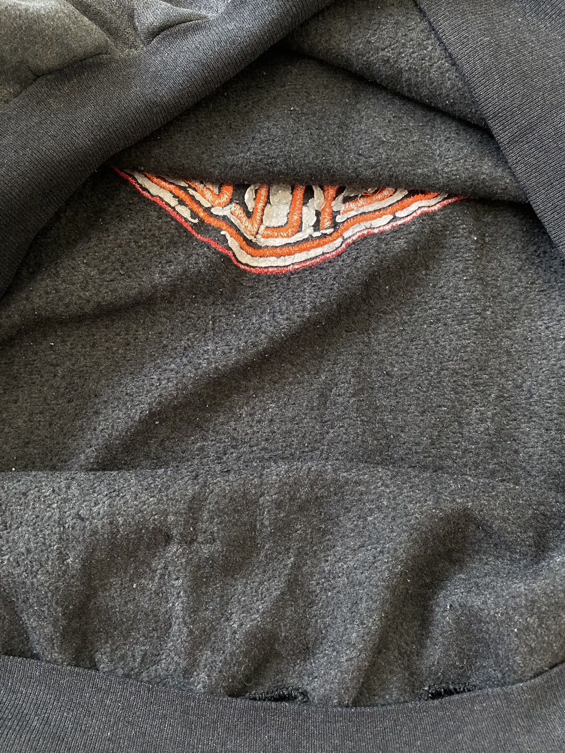 Harley Davidson CRAZY VINTAGE HARLEY DAVIDSON THRASHED FADED SWEATSHIRT Size US XL / EU 56 / 4 - 13 Thumbnail