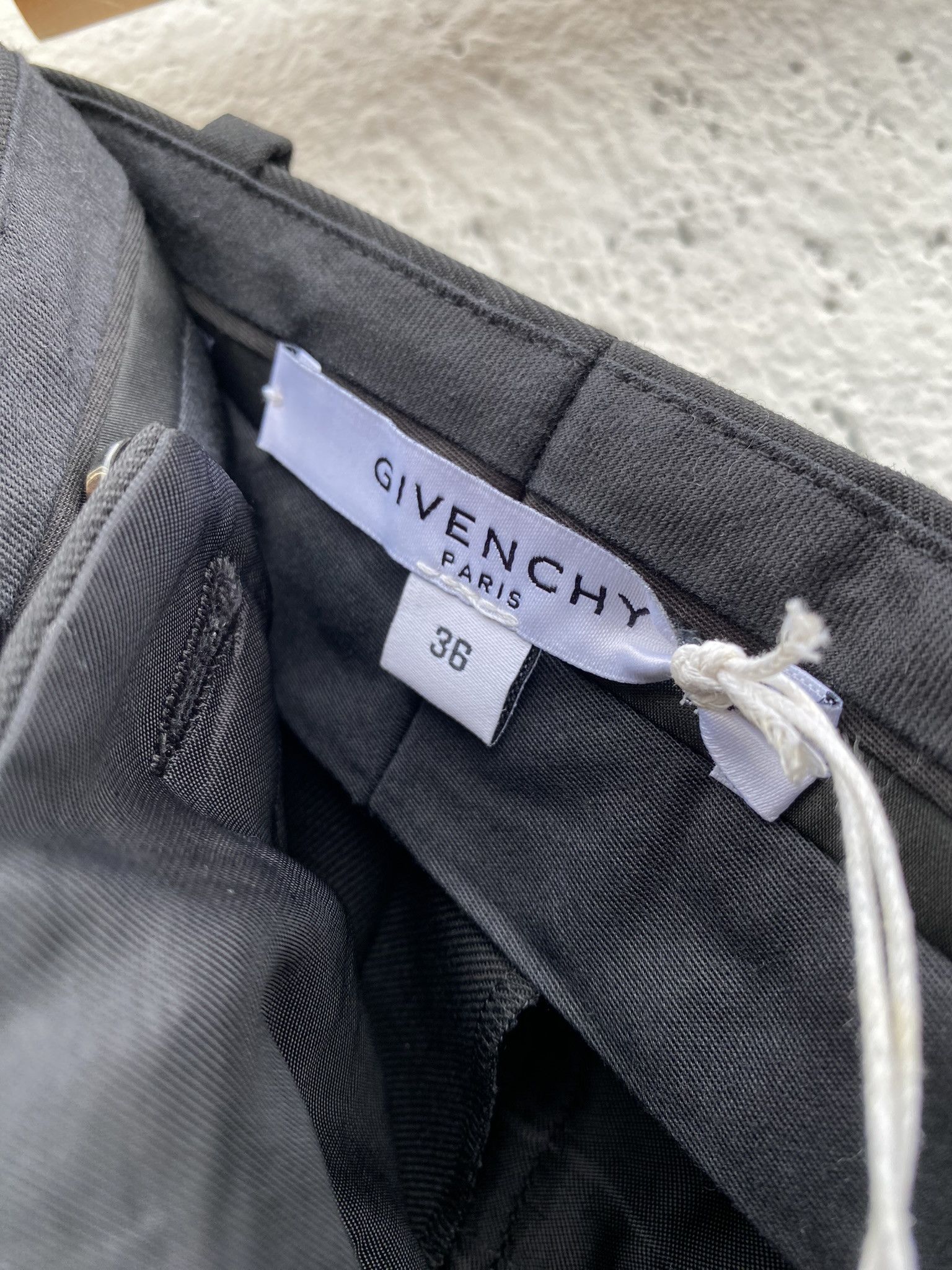 Givenchy Fall '15 Runway Sample Piece Wool Pants Size 25" / US 0 / IT 36 - 8 Thumbnail