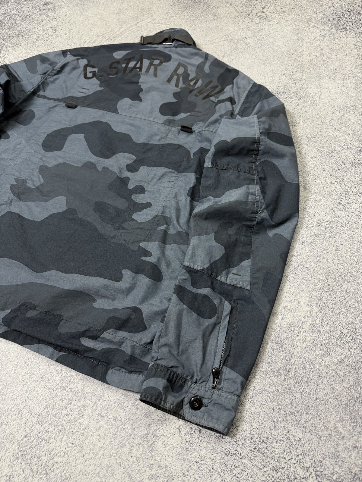 G-Star G-Star Raw Military Multipockets Camo Light Jacket Full Zip Size US XL / EU 56 / 4 - 13 Thumbnail