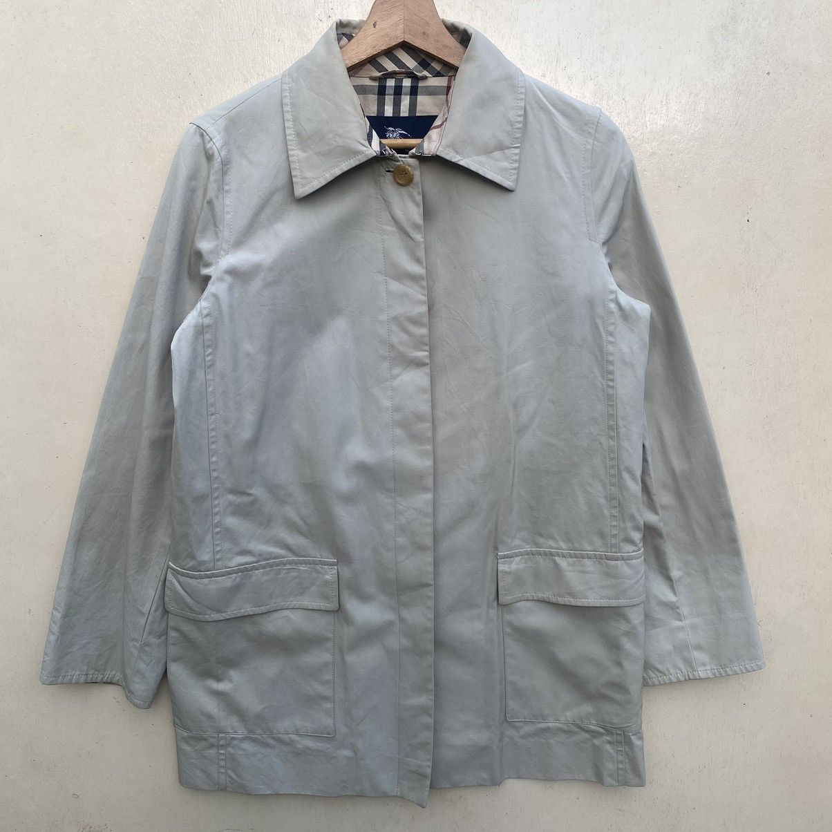 Burberry Burberry Nova Check Trench Coat Parka Size US M / EU 48-50 / 2 - 2 Thumbnail