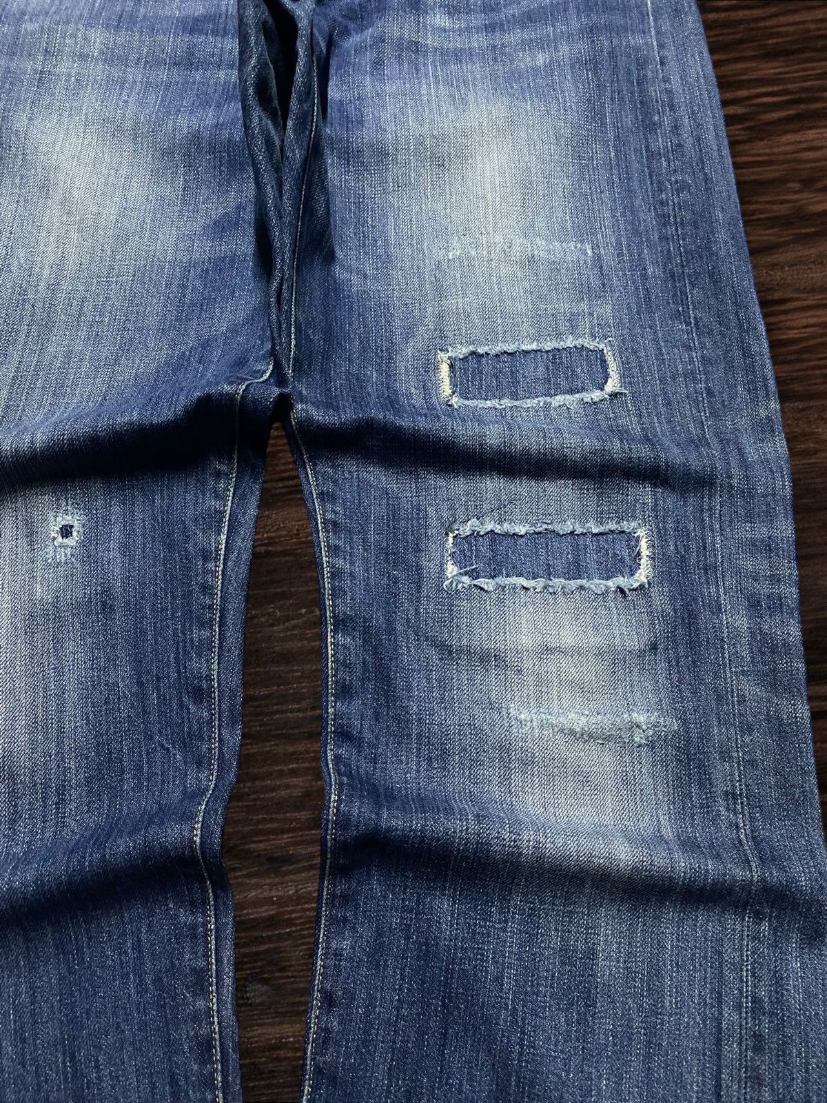 Japanese Brand Vintage Japanese Brand Niko And Faded Wash Distressed Slim Size US 32 / EU 48 - 8 Thumbnail