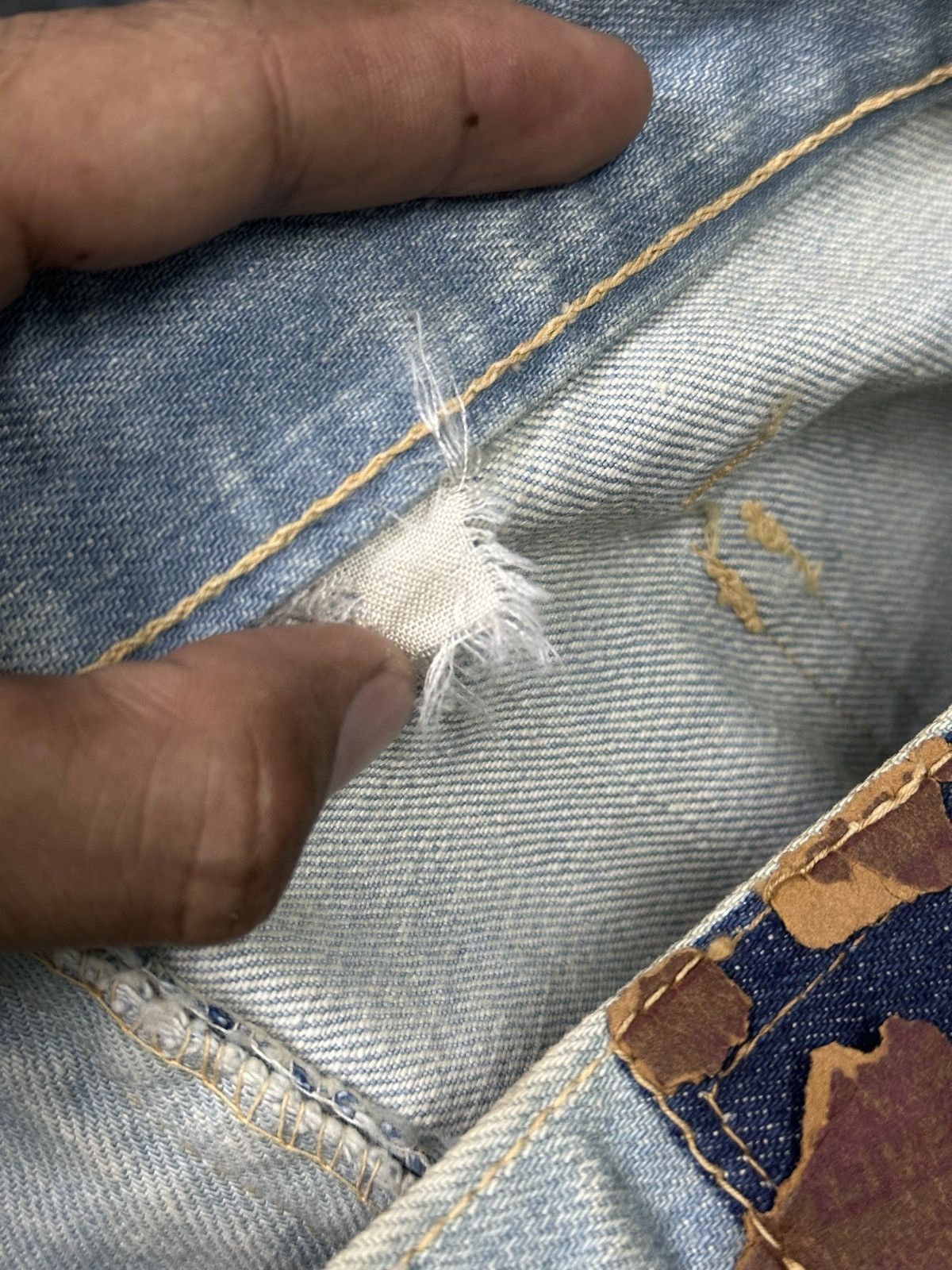 Vintage Flare💥Vintage Bootcut Bell Bottom 7os Weldgin Branded . Size US 32 / EU 48 - 10 Thumbnail