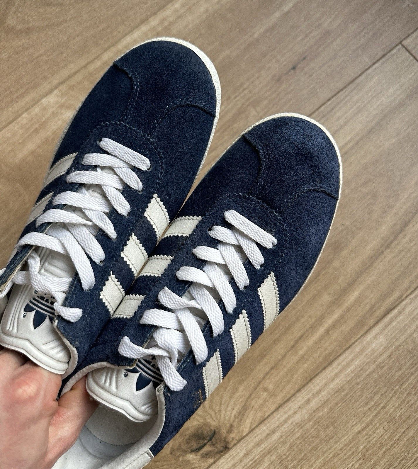 Adidas Vintag 90s Adidas Gazelle 1996 Shoes Sneakers Trainers Rare Size US 9 / EU 42 - 3 Thumbnail