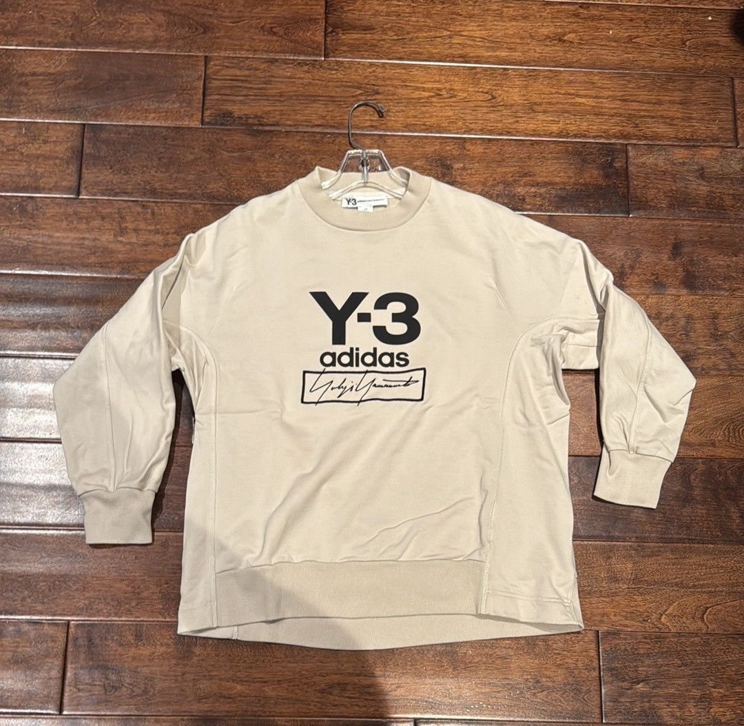 Y-3 Y-3 Adidas Crewneck Sweater Size US S / EU 44-46 / 1 - 1 Thumbnail