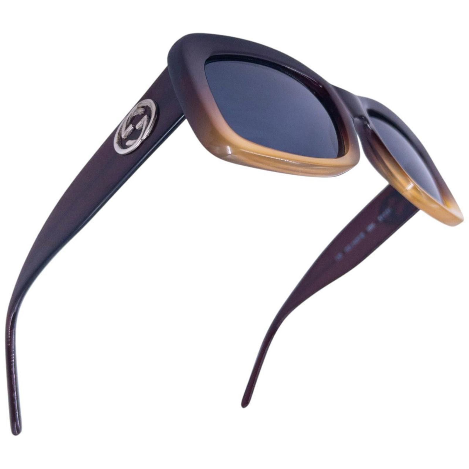 Gucci Vintage Gucci Gradient Sunglasses Size ONE SIZE - 5 Thumbnail