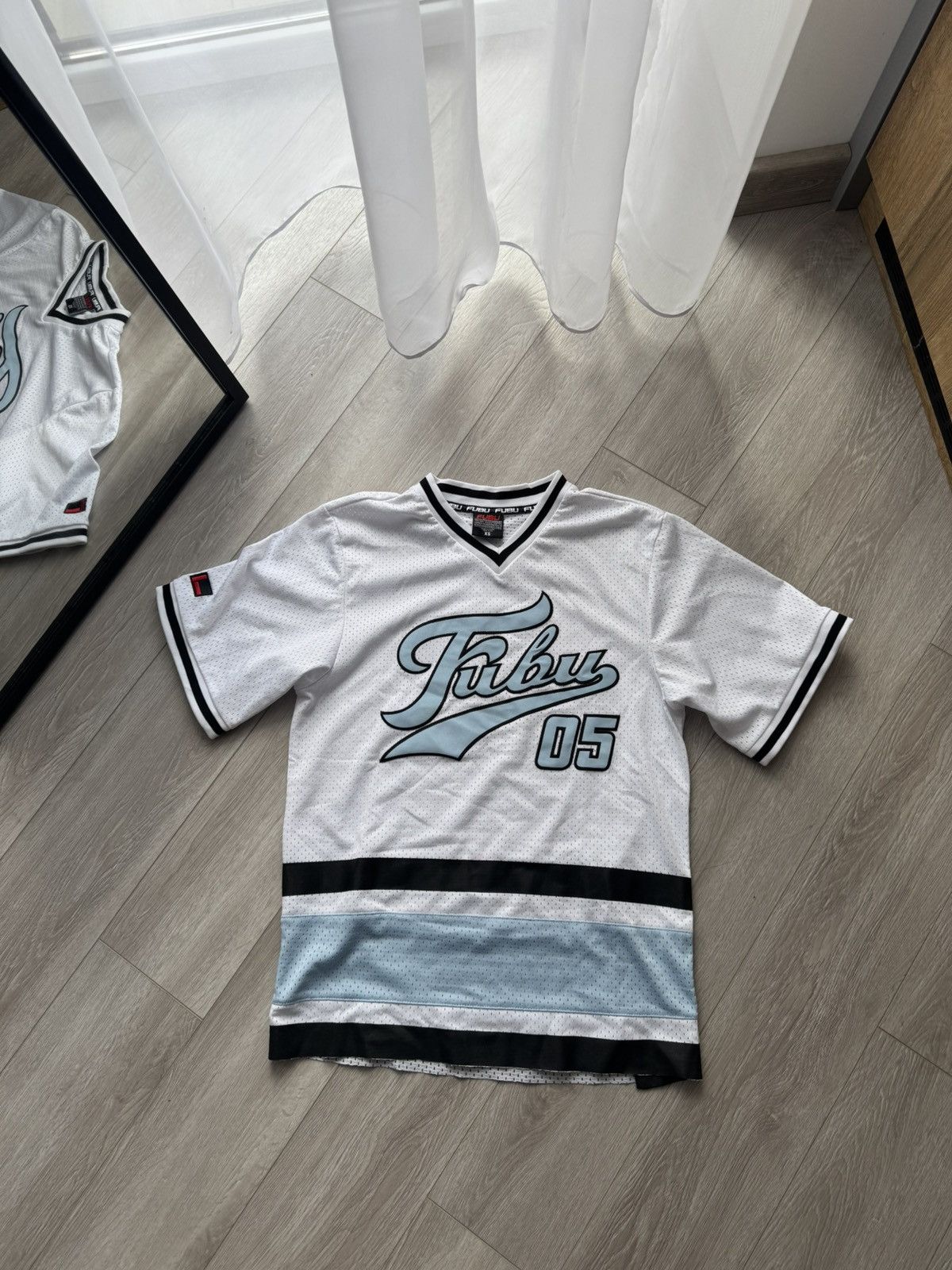 Fubu Vintage Fubu 05 Jersey T Shirt Eminem Wu Tang Hip Hoo Size US XS / EU 42 / 0 - 1 Thumbnail
