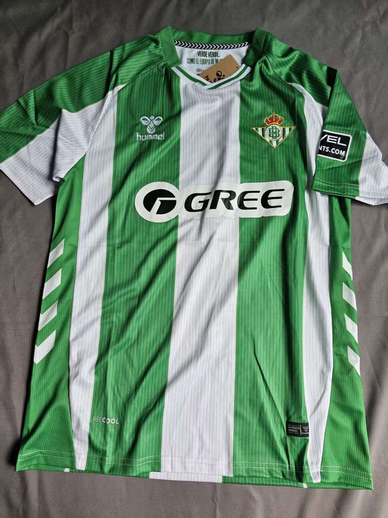 Other Real Betis Jersey Home 2025 26 Season Size US L / EU 52-54 / 3 - 1 Thumbnail