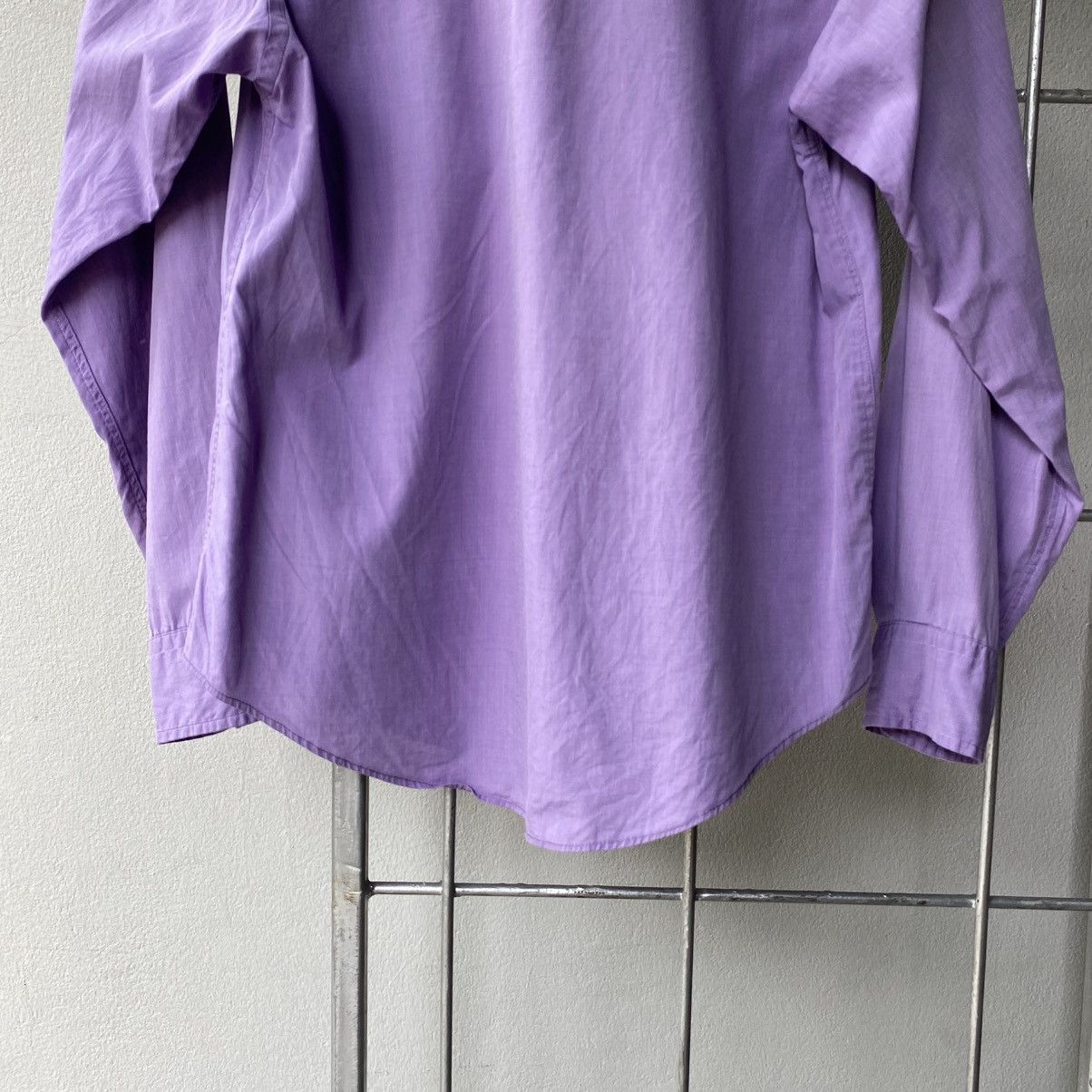 Issey Miyake IM product Purple Long Sleeve Shirt with Chest Pockets Size US M / EU 48-50 / 2 - 6 Thumbnail