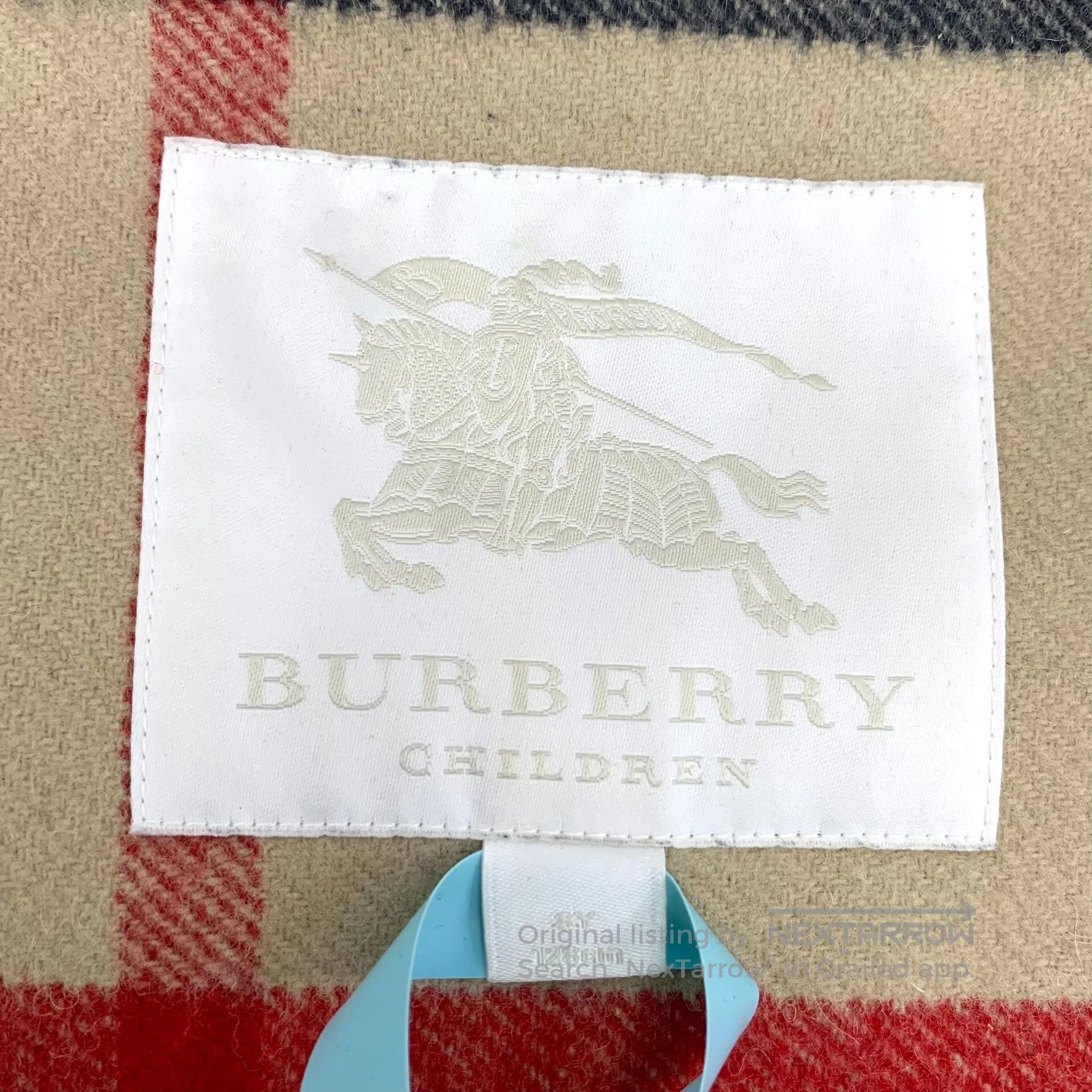 Burberry Burberry size 8y Dark green wool horn button hooded long-s Size US M / EU 48-50 / 2 - 5 Thumbnail