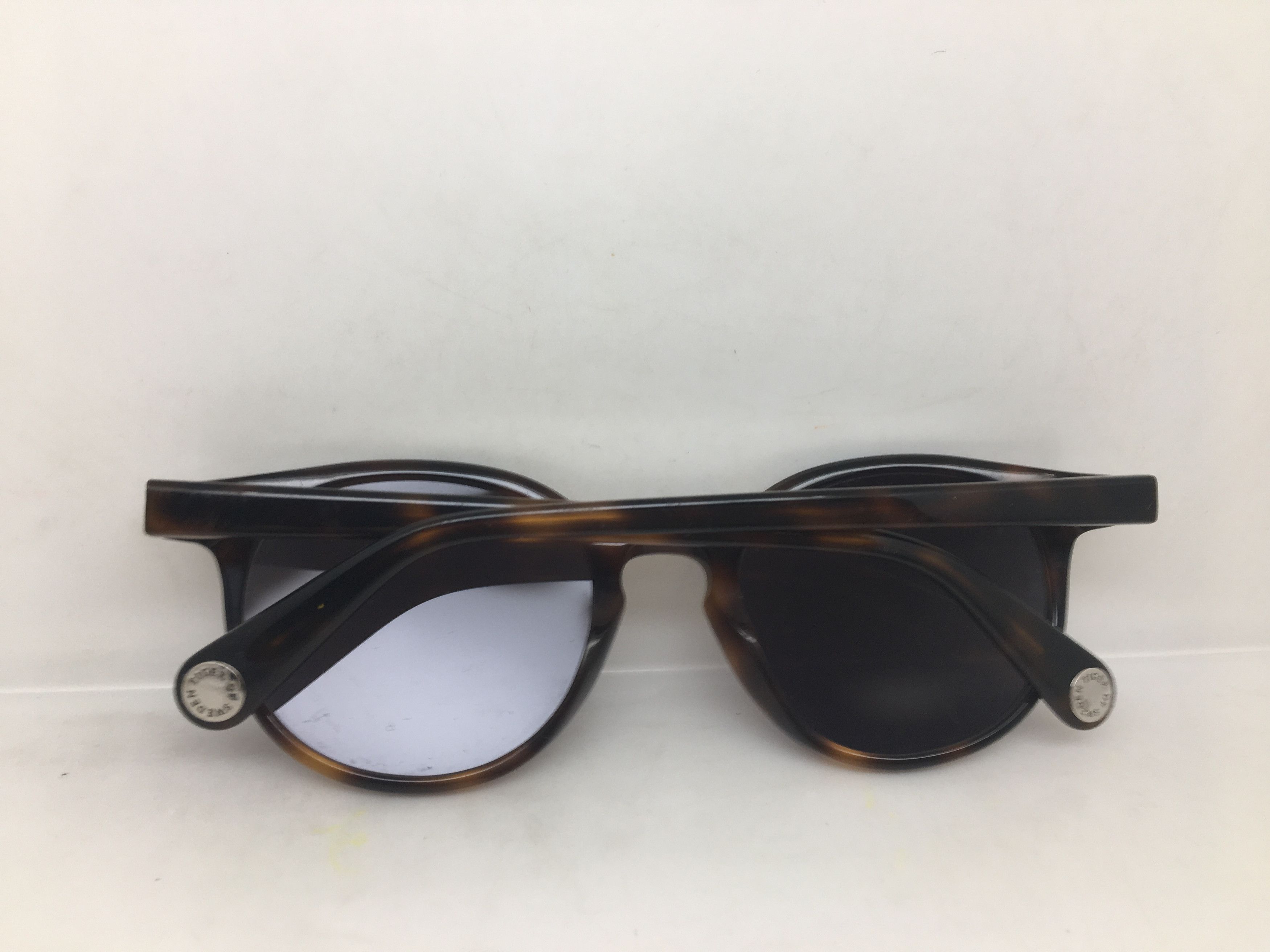 Other Tiger of Sweden Tortoise Acetate ARTSTOCRST Round Sunglasses Size ONE SIZE - 7 Thumbnail