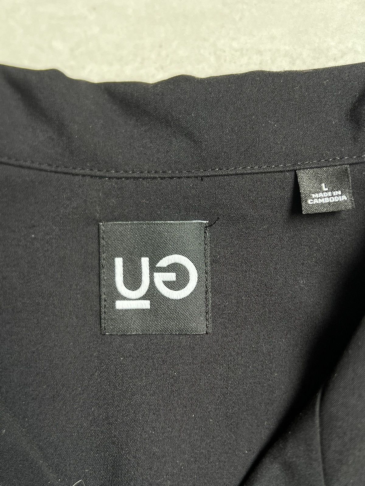 GU × Undercover GU Black Boxy Shirt Size US L / EU 52-54 / 3 - 11 Thumbnail
