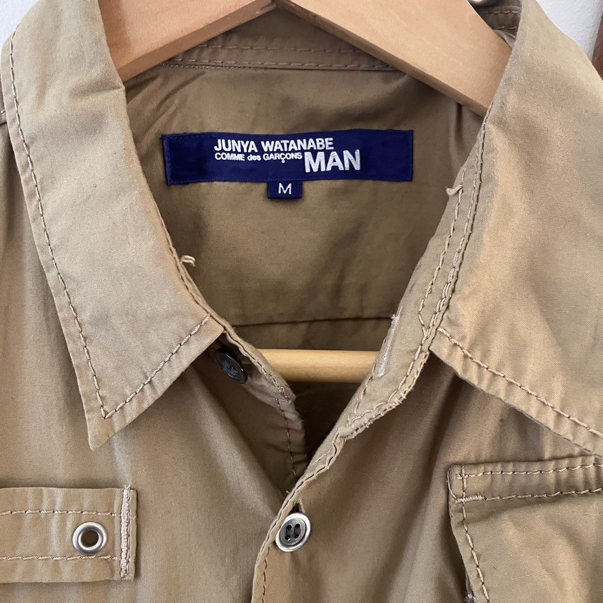 Comme des Garcons × Junya Watanabe Junya Watanabe SS05 Cargo Shirt Size US M / EU 48-50 / 2 - 3 Thumbnail