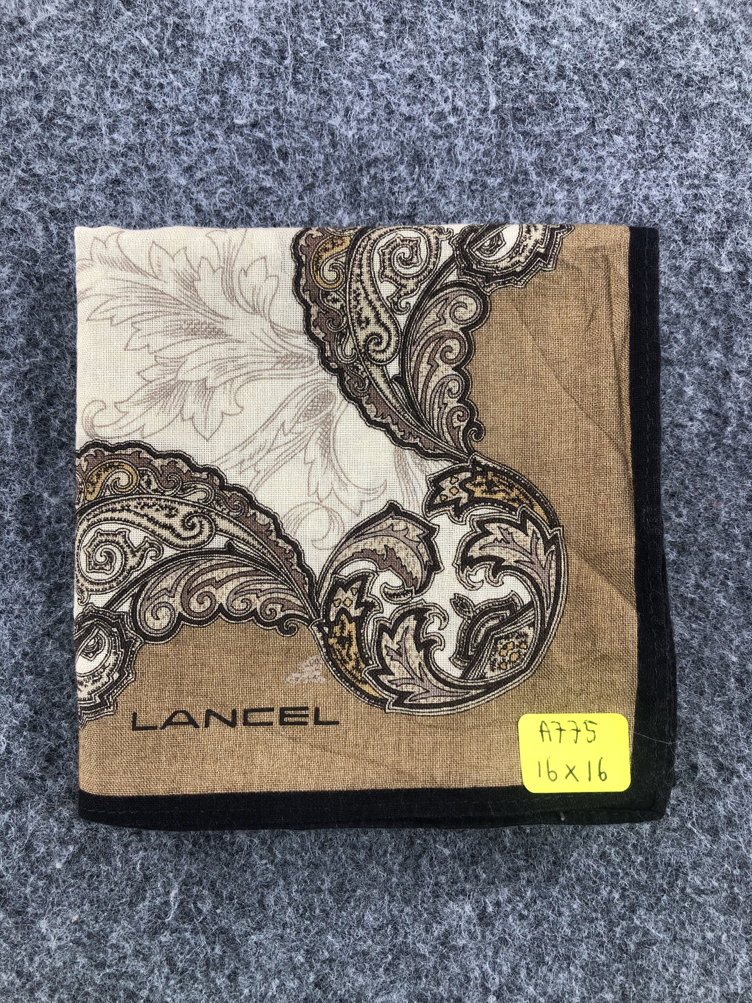Lancel Vintage Lancel Handkerchief / Bandana / Neckerchief Size ONE SIZE - 6 Thumbnail