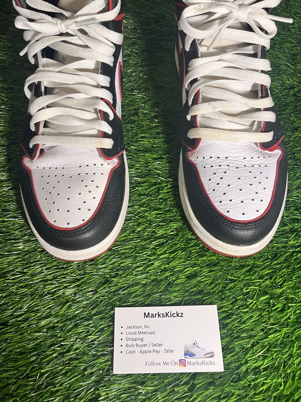 Jordan Brand × Nike jordan 1 high og bloodline size 10 Size US 10 / EU 43 - 3 Thumbnail