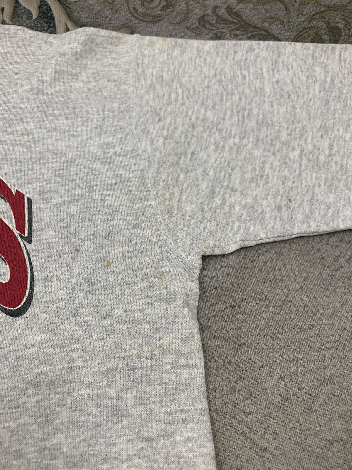 NBA × Salem Sportswear × Vintage Vtg Bulls Chicago Sweatshirt by Salem Sportswear Size US L / EU 52-54 / 3 - 12 Thumbnail