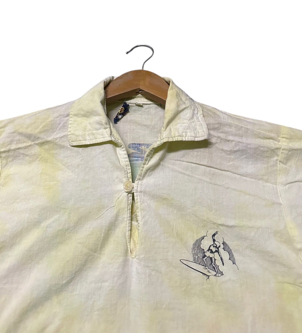 Sun Surf Vintage 80s Surf California tye dye backhit shirt Size US M / EU 48-50 / 2 - 4 Thumbnail