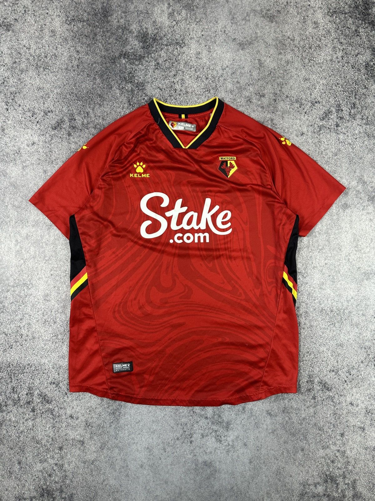 Other Kelme Watford Soccer Jersey Streetwear Rare Casual L England Size US L / EU 52-54 / 3 - 1 Thumbnail