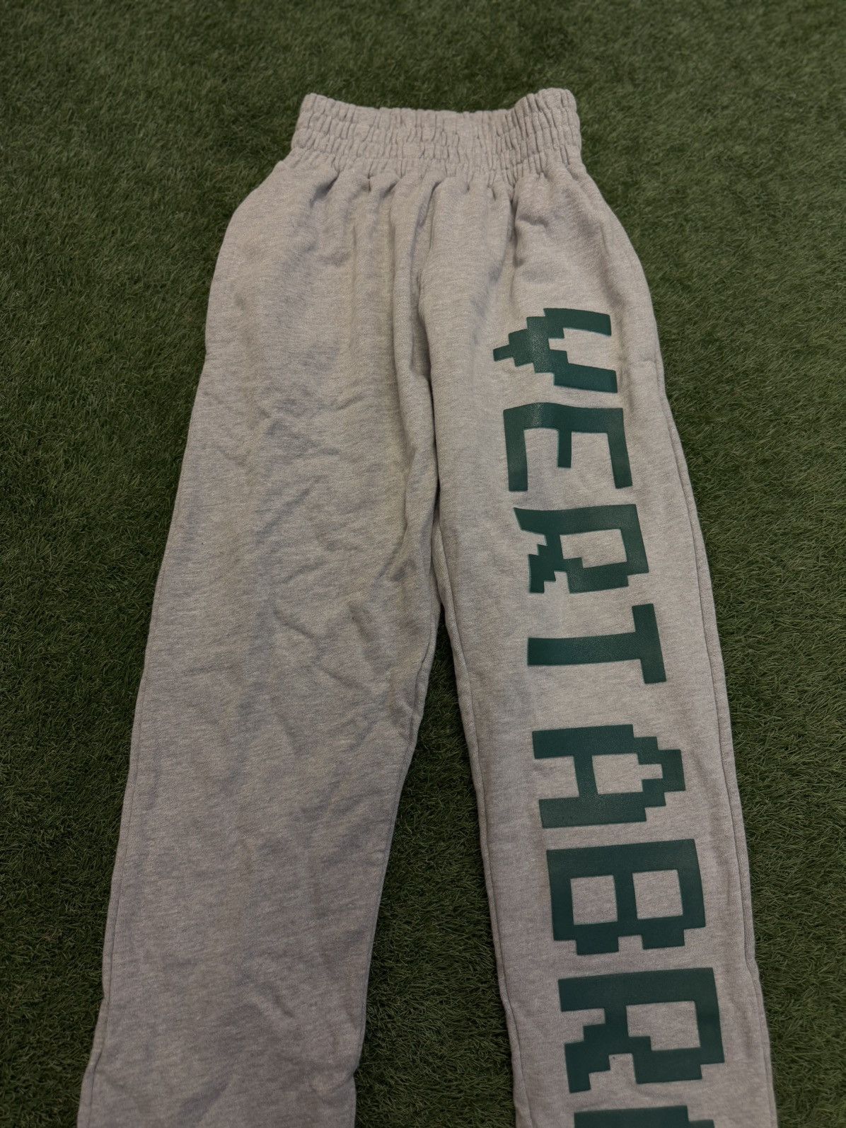Vertabrae Vertabrae Sweatpants Size Large Grey/Green (NEW) Size US 34 / EU 50 - 3 Thumbnail