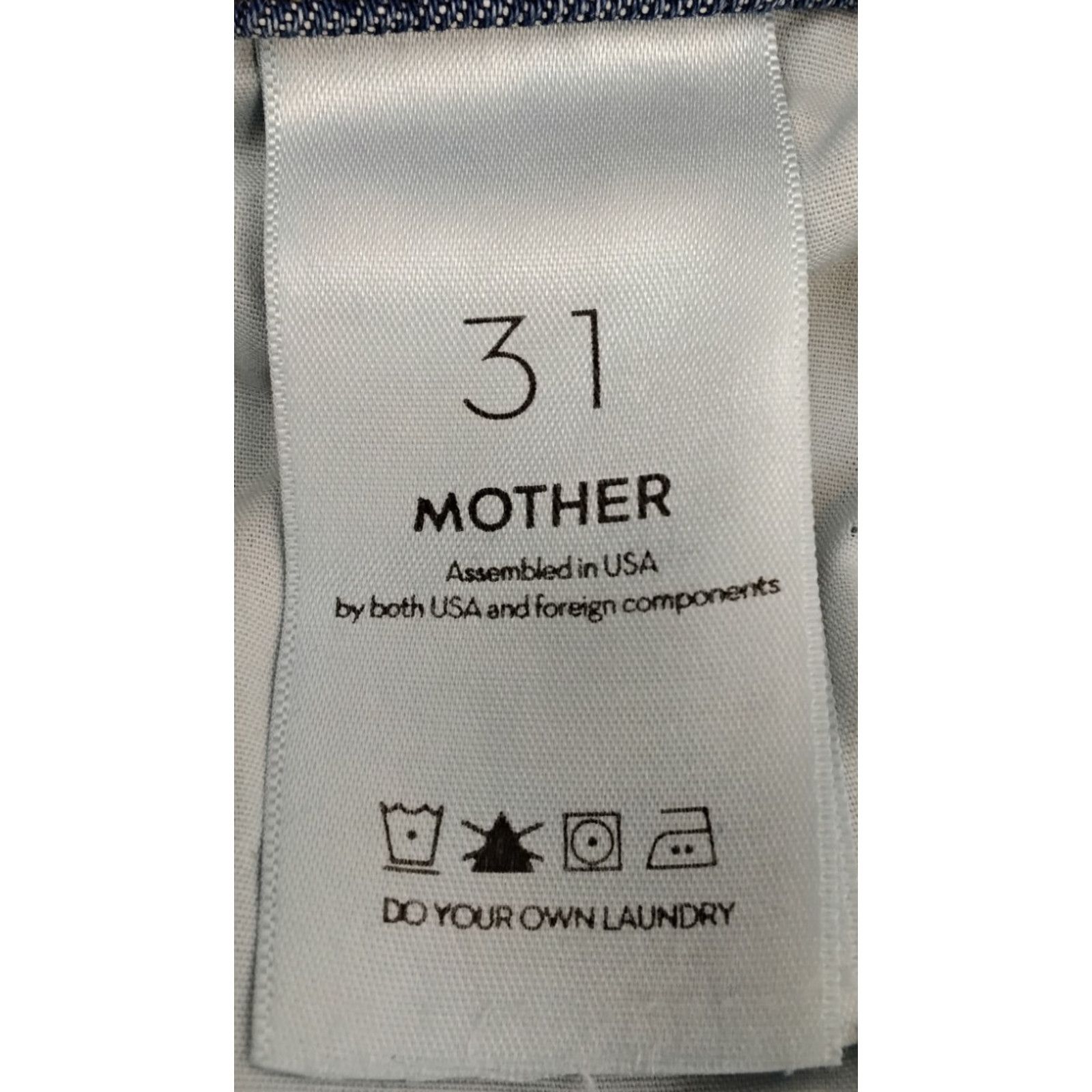 MOTHER Mother Hustler Two Step Jean Women's 27 Lite Wash Ankle Fray Size 27" / US 4 / IT 40 - 11 Thumbnail