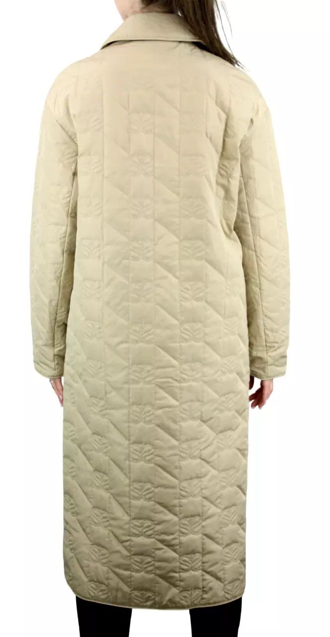 Sandro SANDRO Jacket Womens EU 34 Long Padded Quilted Buttons Size XS / US 0-2 / IT 36-38 - 2 Thumbnail