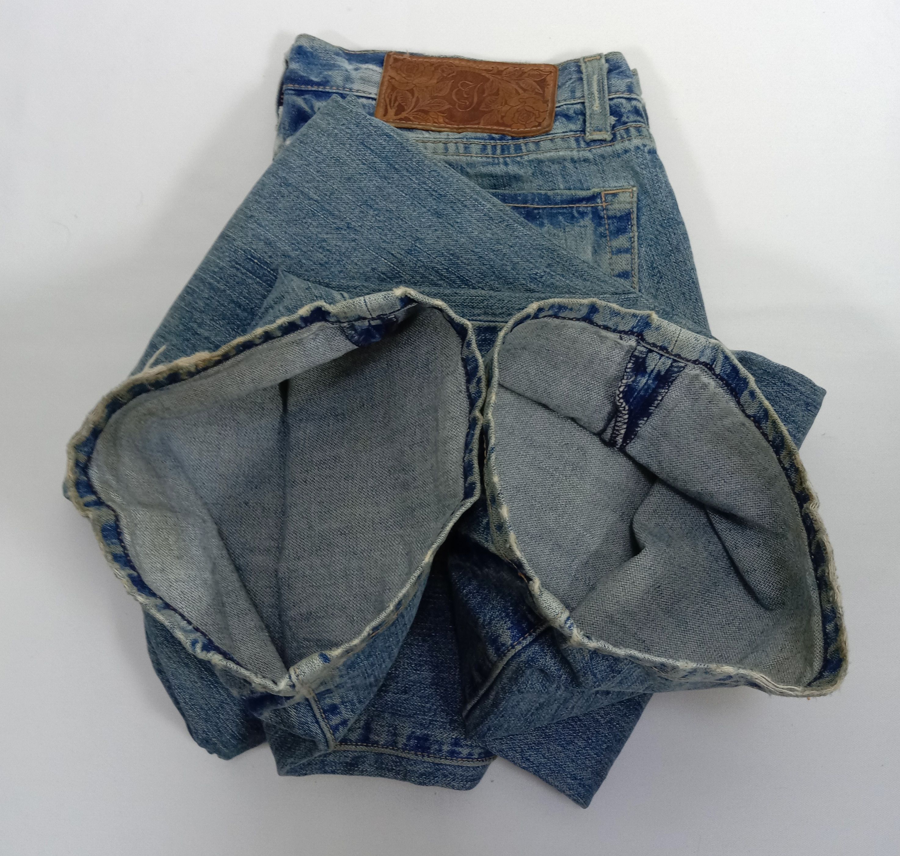 Earl Jeans Vintage Earl Jean Straight Leg Distressed Denim Size US 30 / EU 46 - 13 Thumbnail
