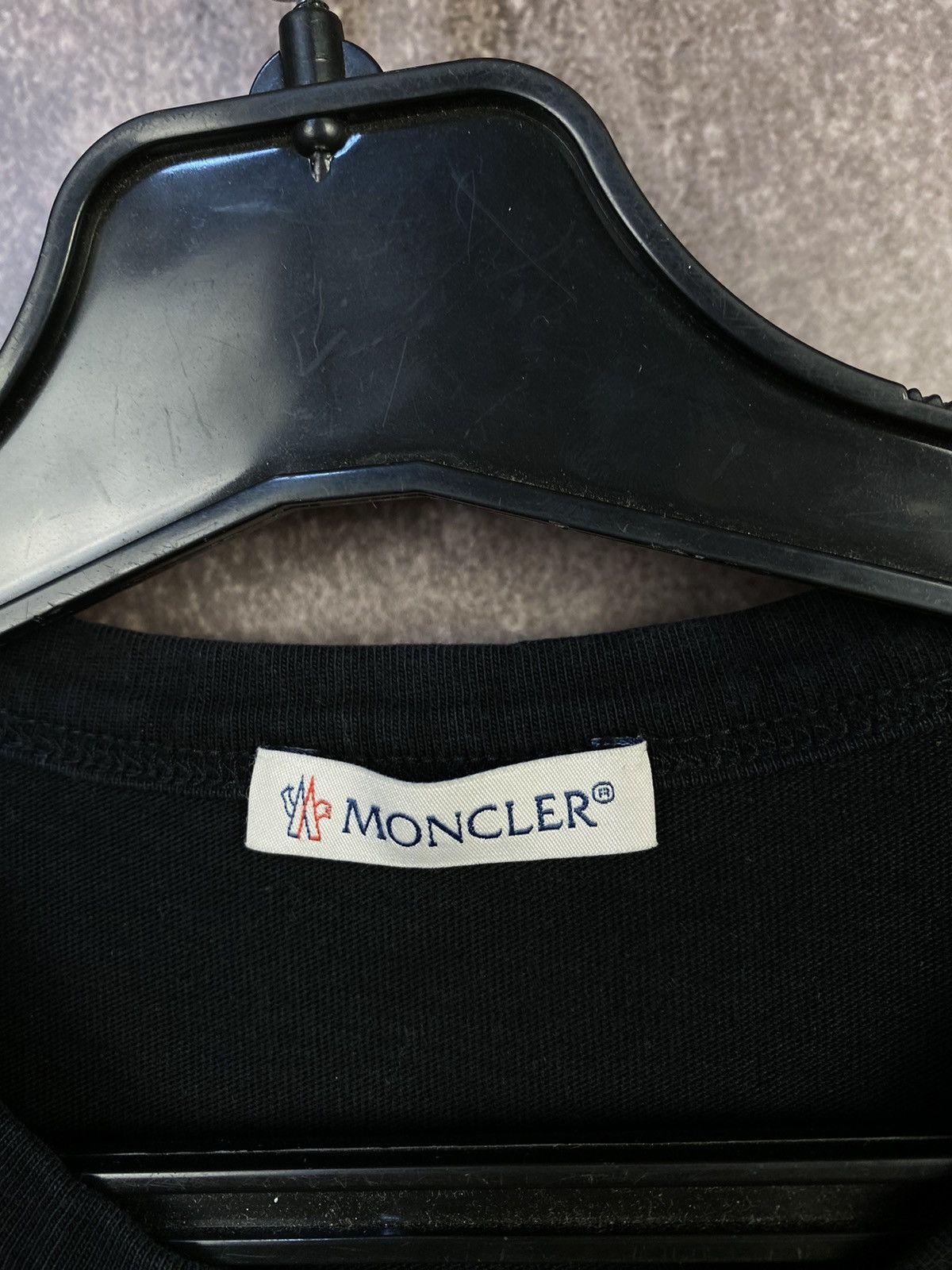 Moncler Moncler Big Logo T-Shirt Size US S / EU 44-46 / 1 - 7 Thumbnail