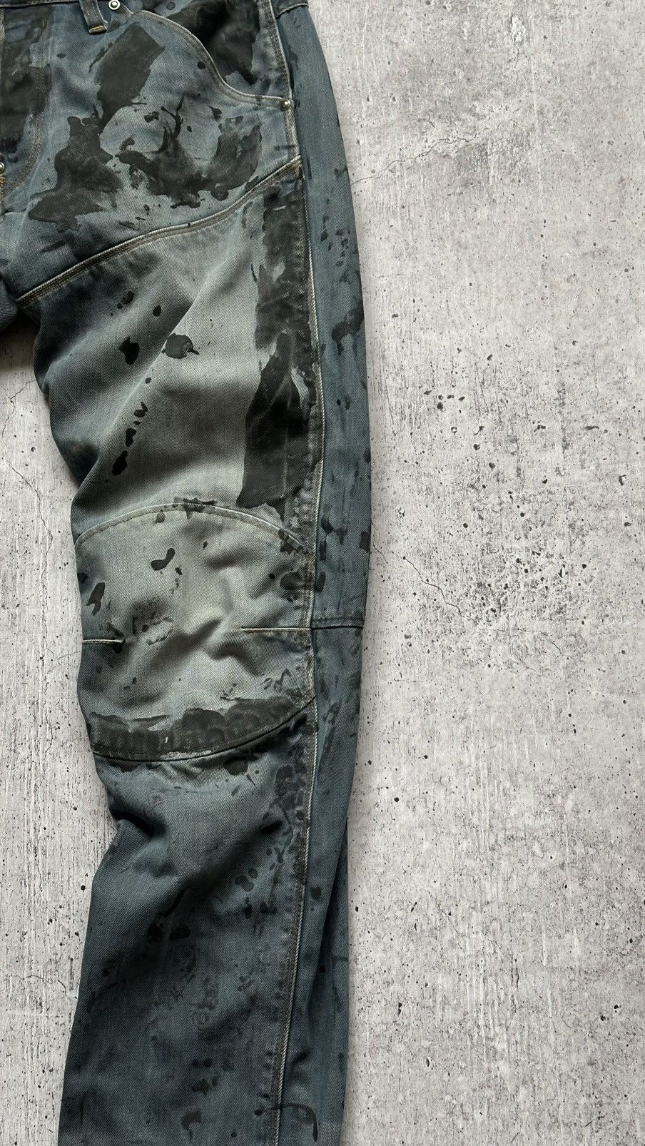 G-Star Vintage G Star Raw Pharell Style Denim Jeans Pants Size US 31 - 3 Thumbnail