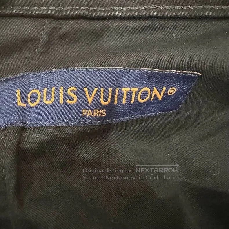 Louis Vuitton Louis Vuitton Monogram Embroidered Jeans. Size US 33 - 4 Thumbnail