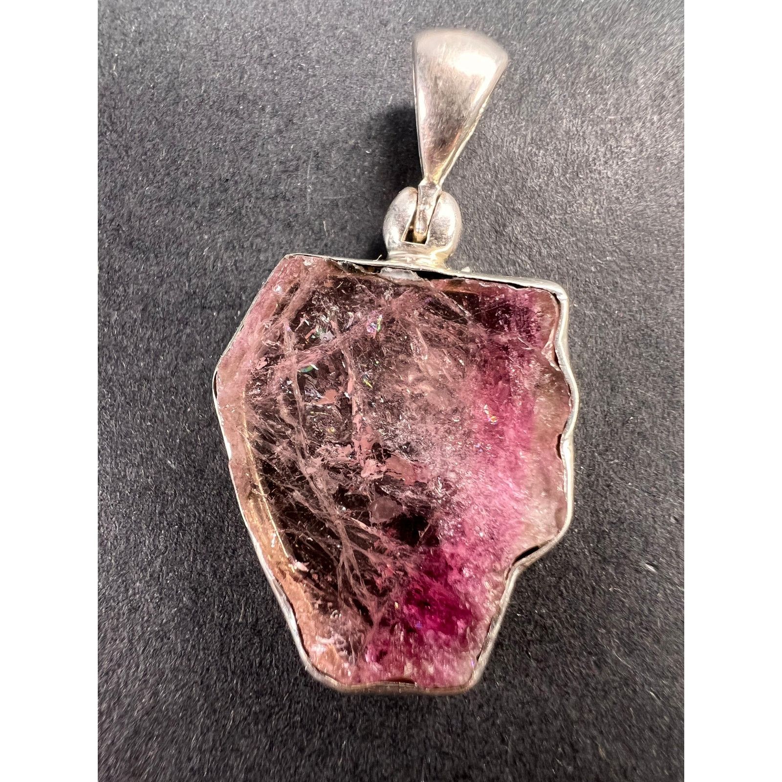 Other NEW Pink bi color tourmaline 925 pendant 2.79 grams Size ONE SIZE - 1 Thumbnail
