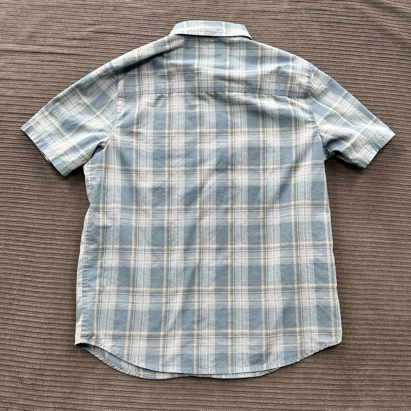 Vintage 5.11 Tactical Shirt Men S Blue Plaid Short Sleeve Button-Up Workwear Outdoor Casual Shirt Size US S / EU 44-46 / 1 - 2 Thumbnail