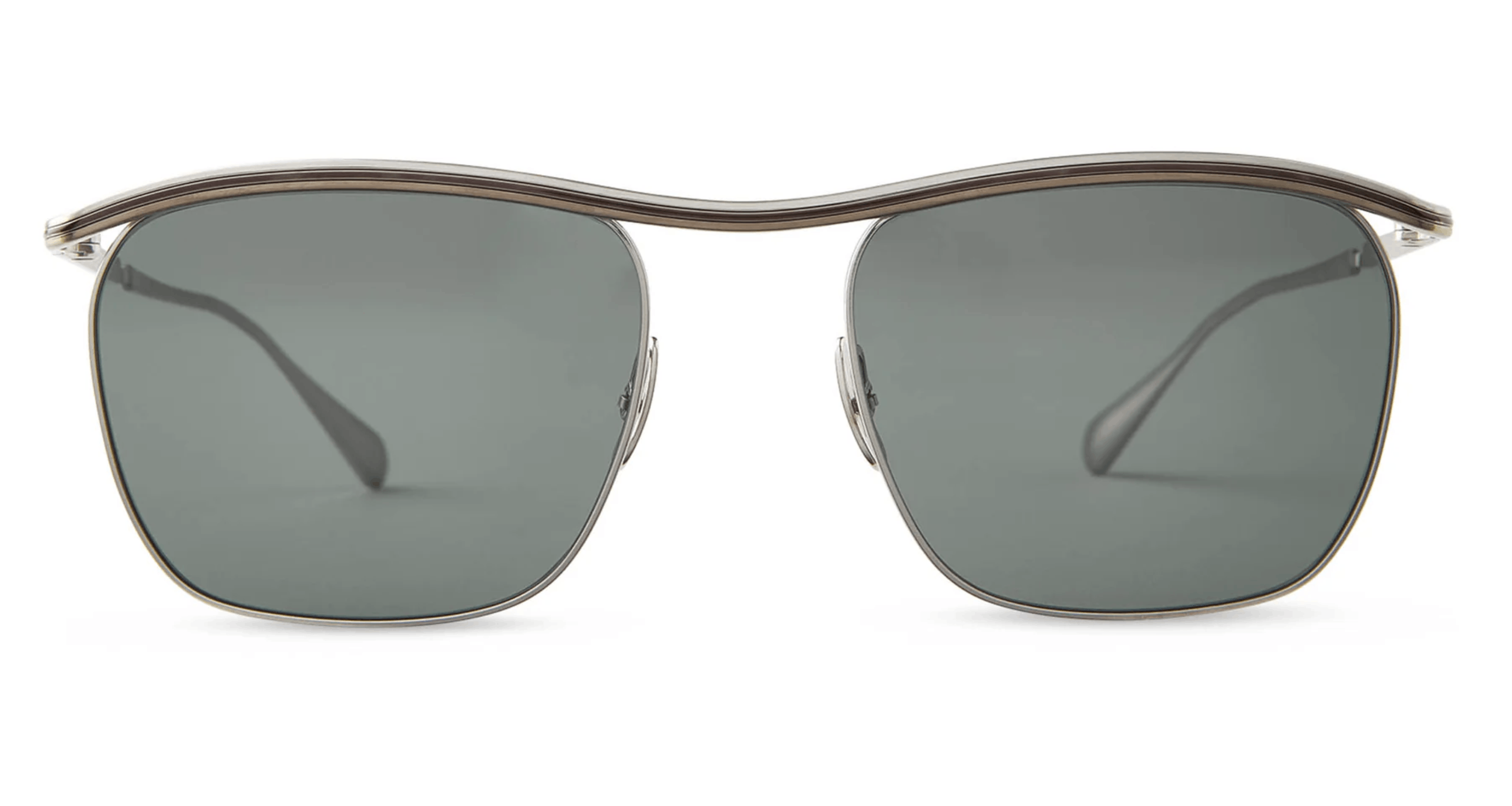 Mr. Leight Mr. Leight OWSLEY S Sunglasses Platinum G15 Glass Size ONE SIZE - 1 Thumbnail