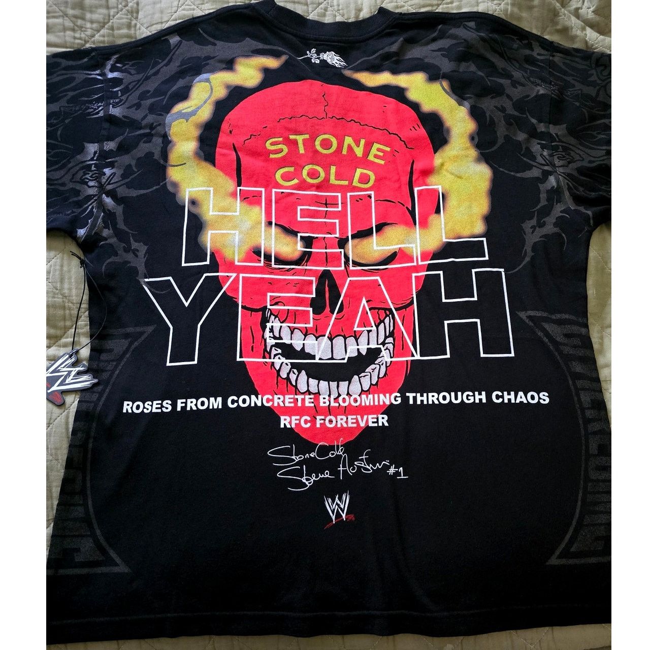 Civil Regime Civil Regime WWE Stone Cold Steve Austin "Hell Yeah" XLARGE Size US XL / EU 56 / 4 - 2 Thumbnail