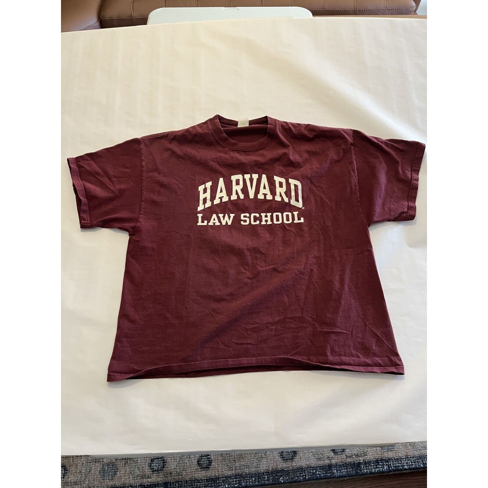Other Vintage 90s Yikes! Harvard Law School Crimson T-shirt XL Size US XL / EU 56 / 4 - 1 Thumbnail